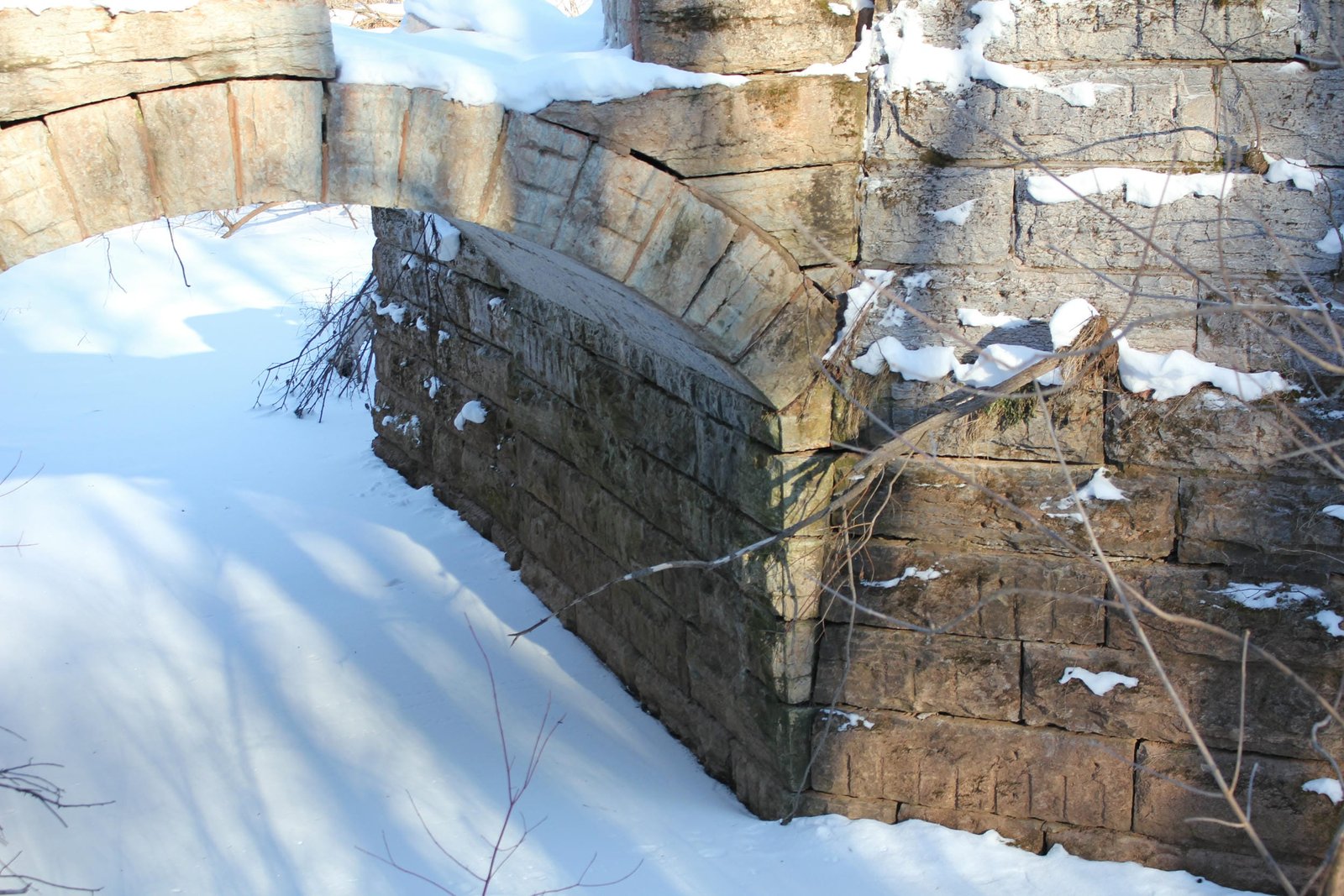 East abutment